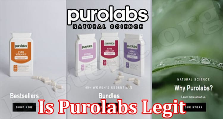 Purolabs Online Website Reviews