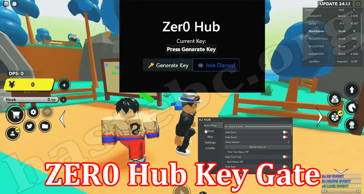 Gaming Tips ZER0 Hub Key Gate