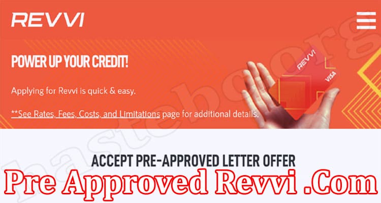 Latest News Pre Approved Revvi .Com