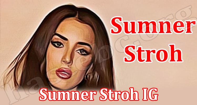 Latest News Sumner Stroh IG