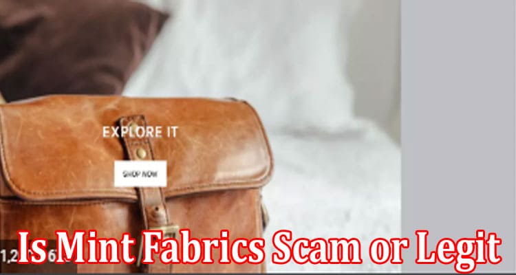 Mint Fabrics Online website Reviews