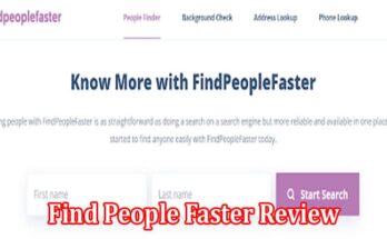 Find People Faster Online Review