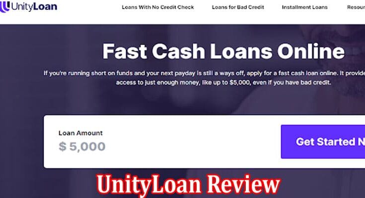 UnityLoan Online Review